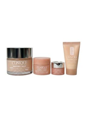 Clinique Moisture Surge Skincare Bundle 4 products Hydrating Glass Skin Beauty